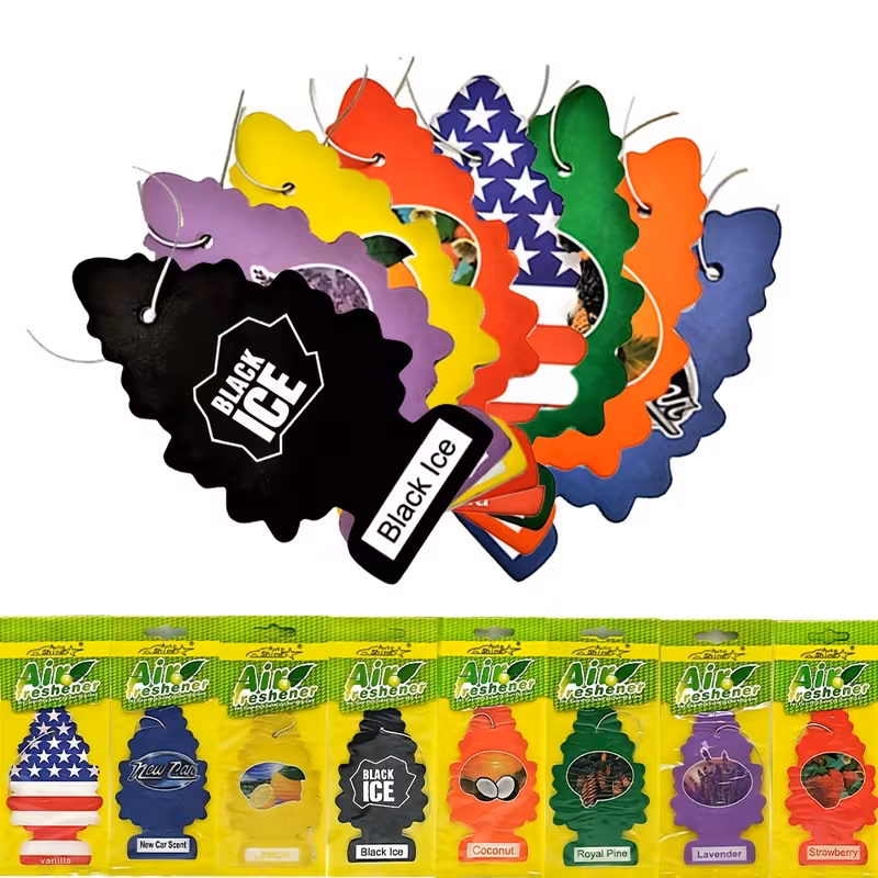 Hanging car air fresheners